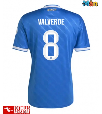 Real Madrid Federico Valverde #8 Tredje Tröja 2025-26 Kortärmad